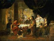Gerard de Lairesse Cleopatras Banquet oil painting reproduction